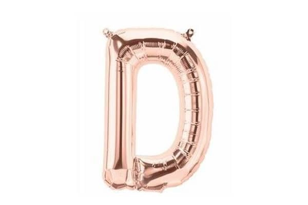 D Letter Foil Balloon - 16-Inch
