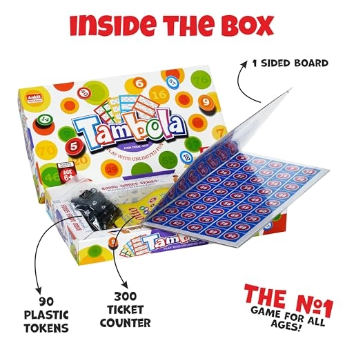 Classic Tambola Game - Age 8+ Years 92 piece(s)
