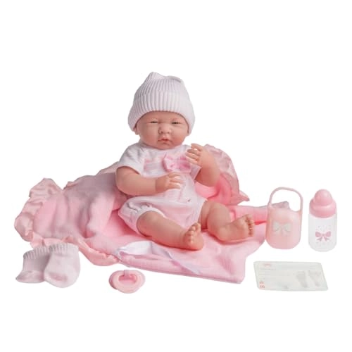 La Newborn - 15.5-Inch Soft Body Pink