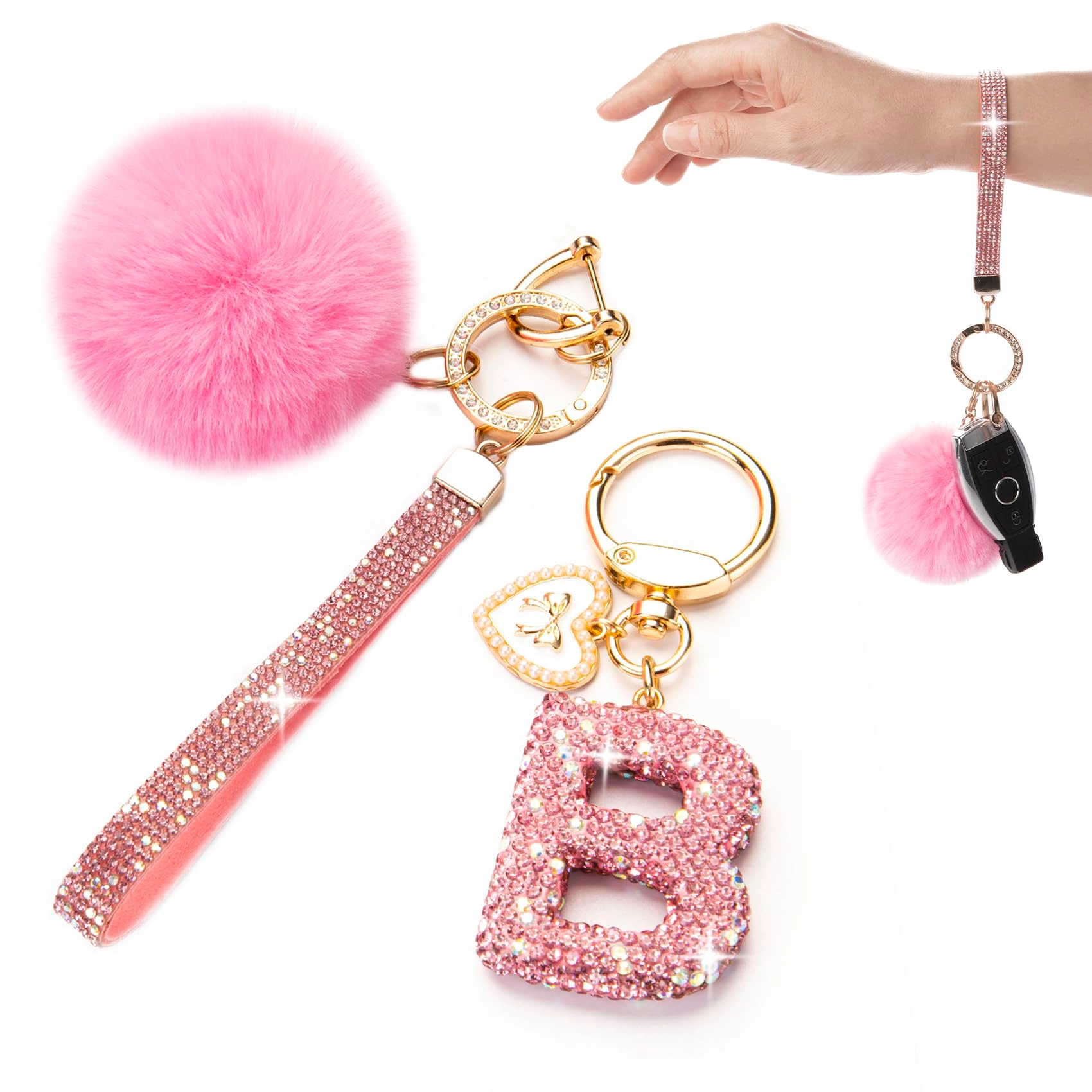 Initial Keychain - Letter