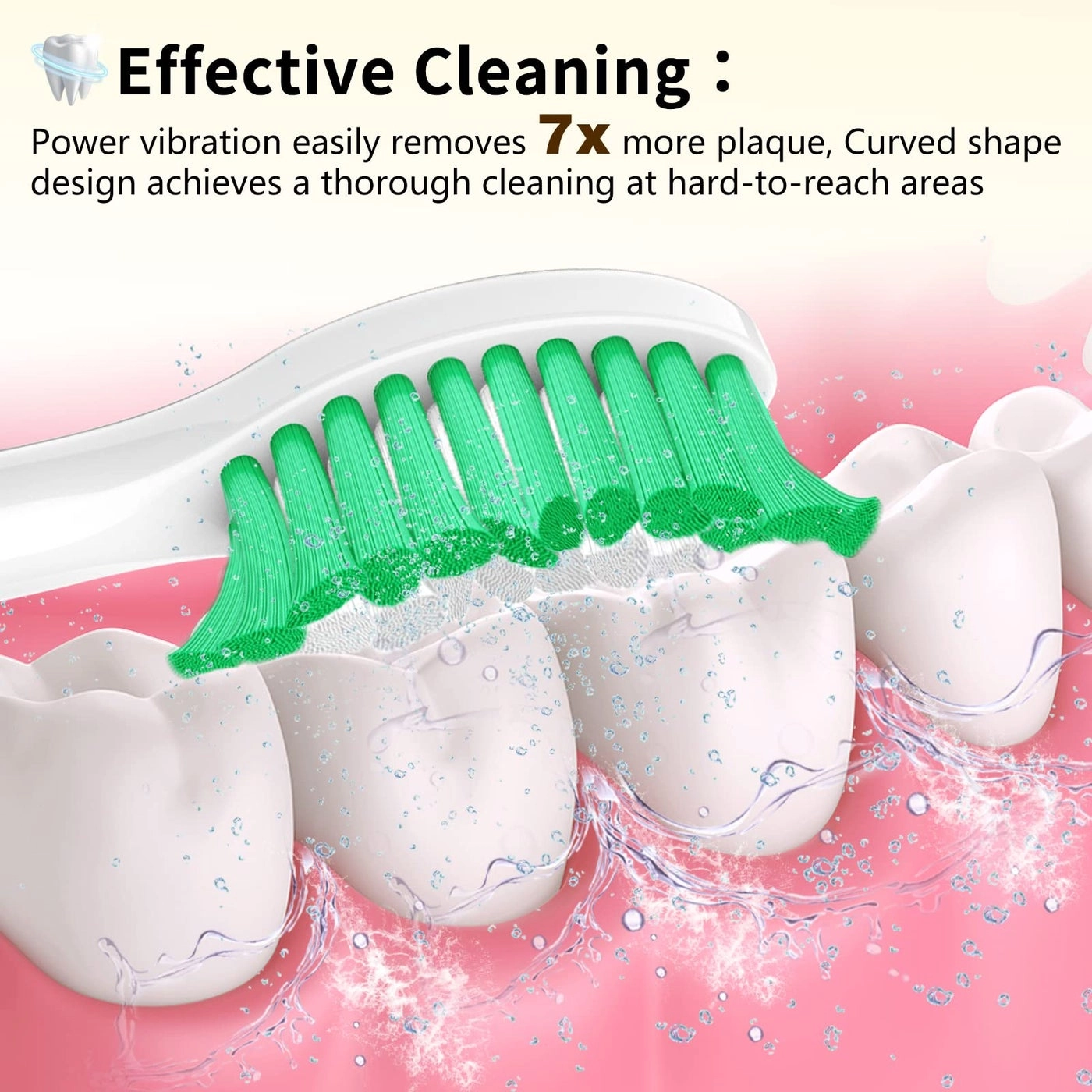 Replacement Toothbrush Heads - Philips Sonicare E-Series Essence Screw-on 6 Pack