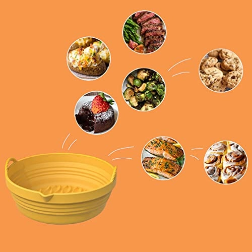 Foldable Air Fryer Silicone Pot