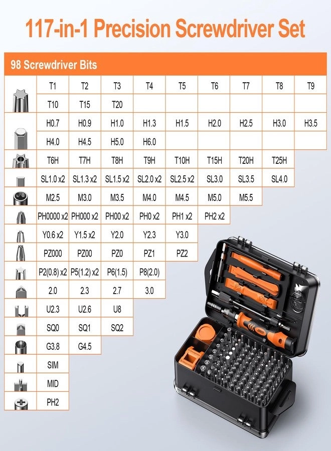 Precision Screwdriver Set - 117 in 1