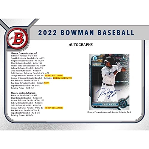 Bowman Baseball Mega Box - 50pcs