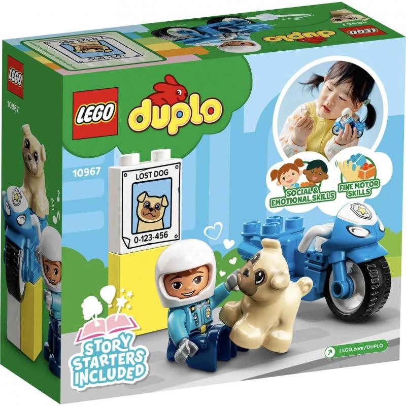 DUPLO Town Rescue Police Motorcycle (10967)