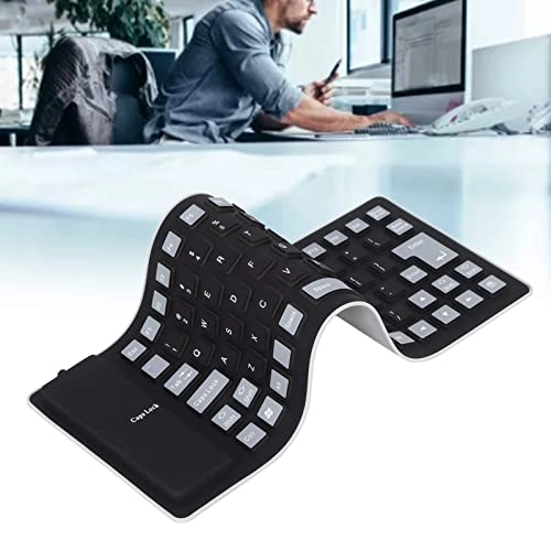Foldable Silicone Keyboard - Wired