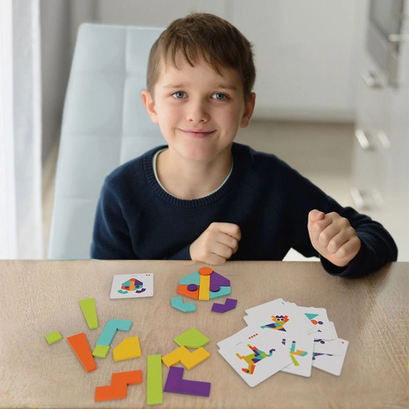 Colourful Block Buddies - 21 pcs