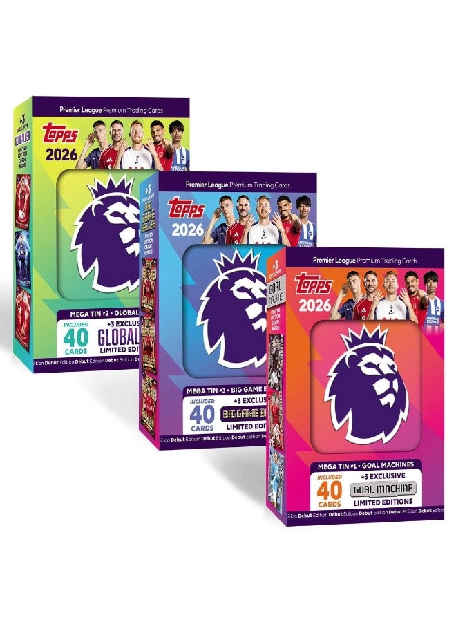 Topps Premier League 2025/26 - Mega Multi Pack - 43pcs