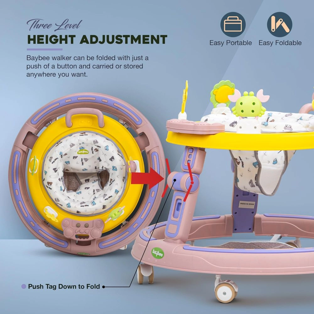Zeni - 3-in-1 Baby Walker