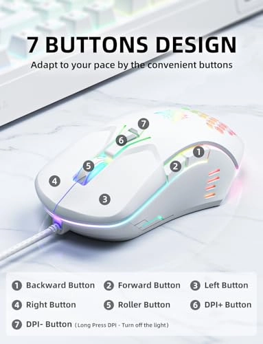 CW902 Gaming Mouse - Wired