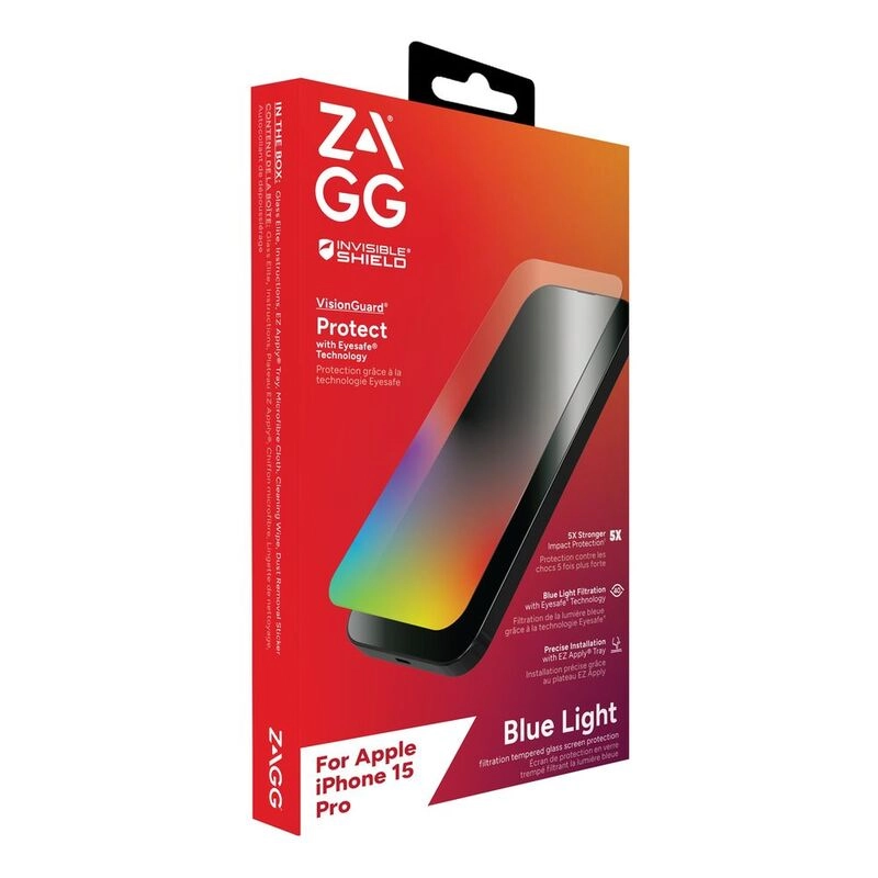 Clear Screen Protector for iPhone 15 Pro