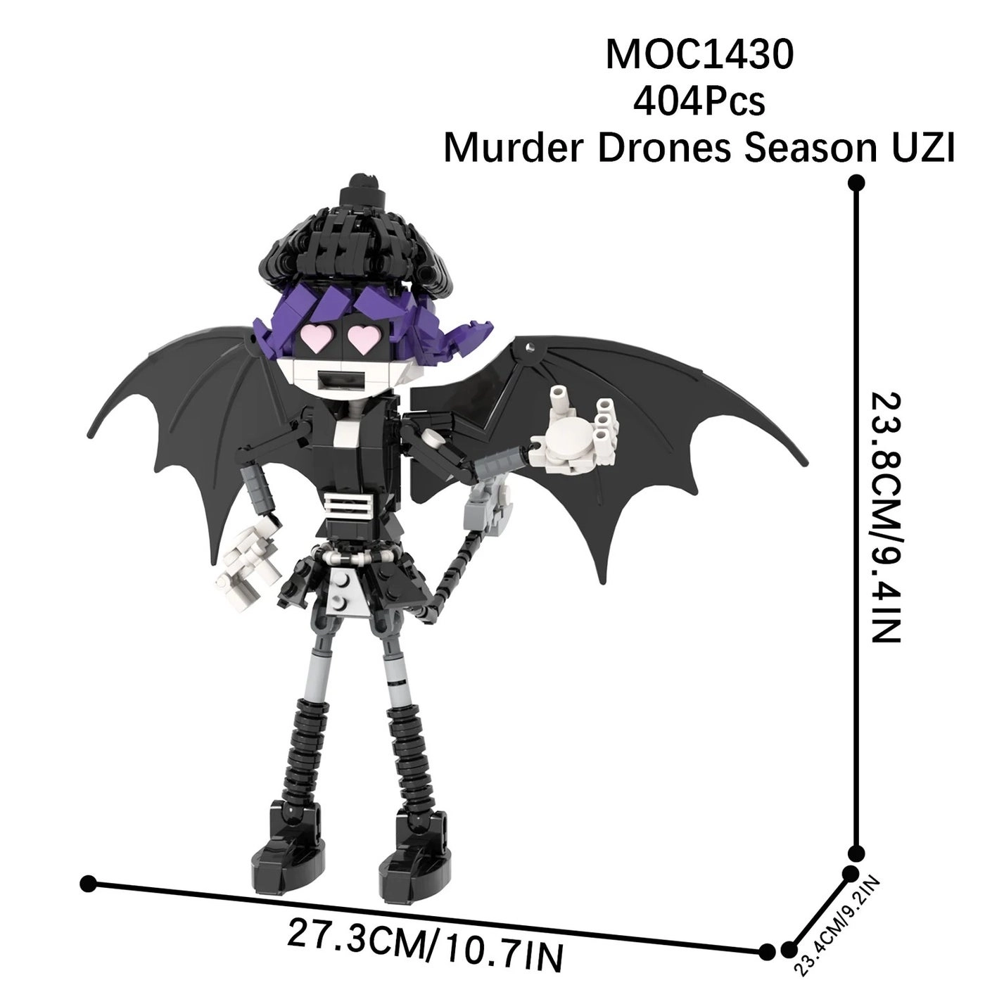 Murder Drones Figures - Mini DIY Building Set