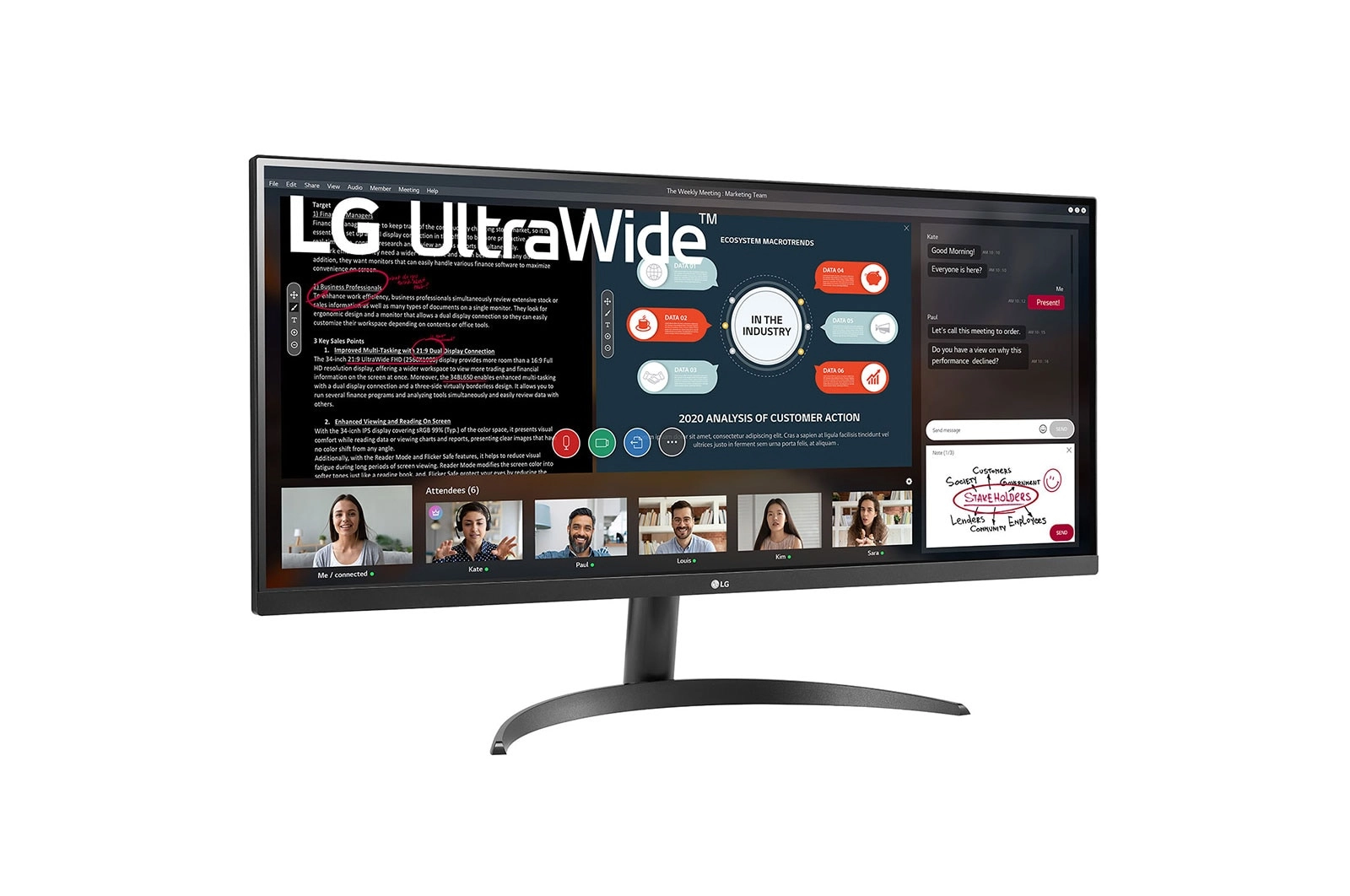 34WL500A - 34 inch 2560 x 1080