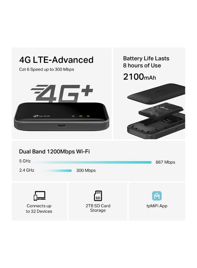 M7400 - 4G LTE-Advanced Dual-band 300 Mbps 867 Mbps