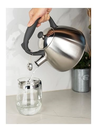 BRIN Stainless Steel Whistling Tea Kettle - 2.5 Liters