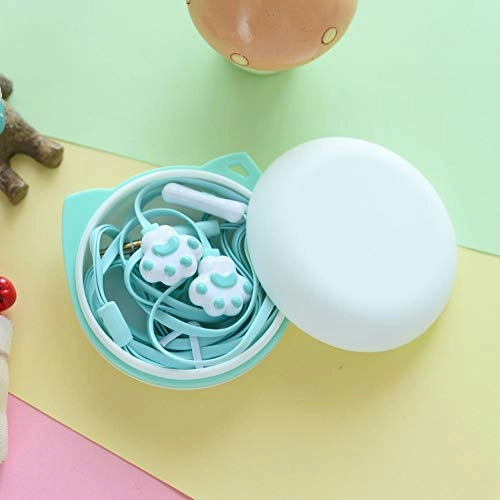 Cute Cat Claw Wired Earphone Bundle