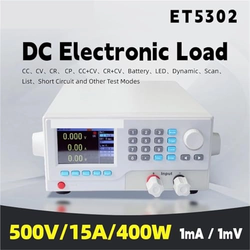 ET5301 - Benchtop Programmable DC Electronic Load + ET5302