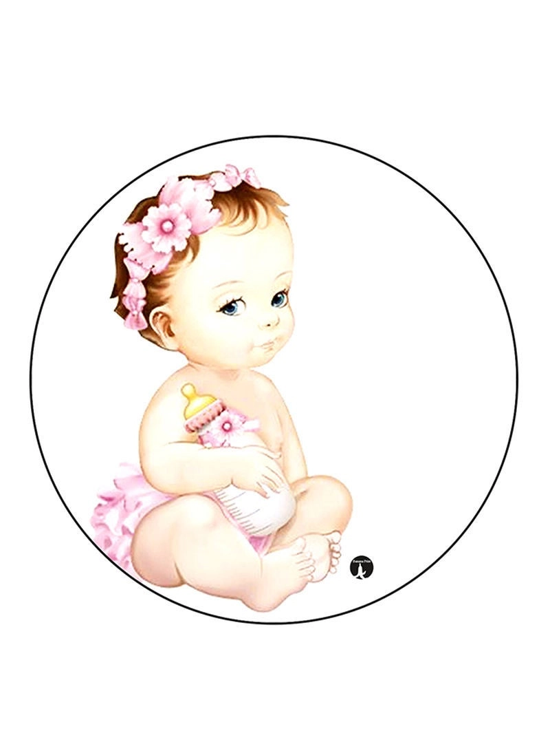 Girl Printed Mouse Pad