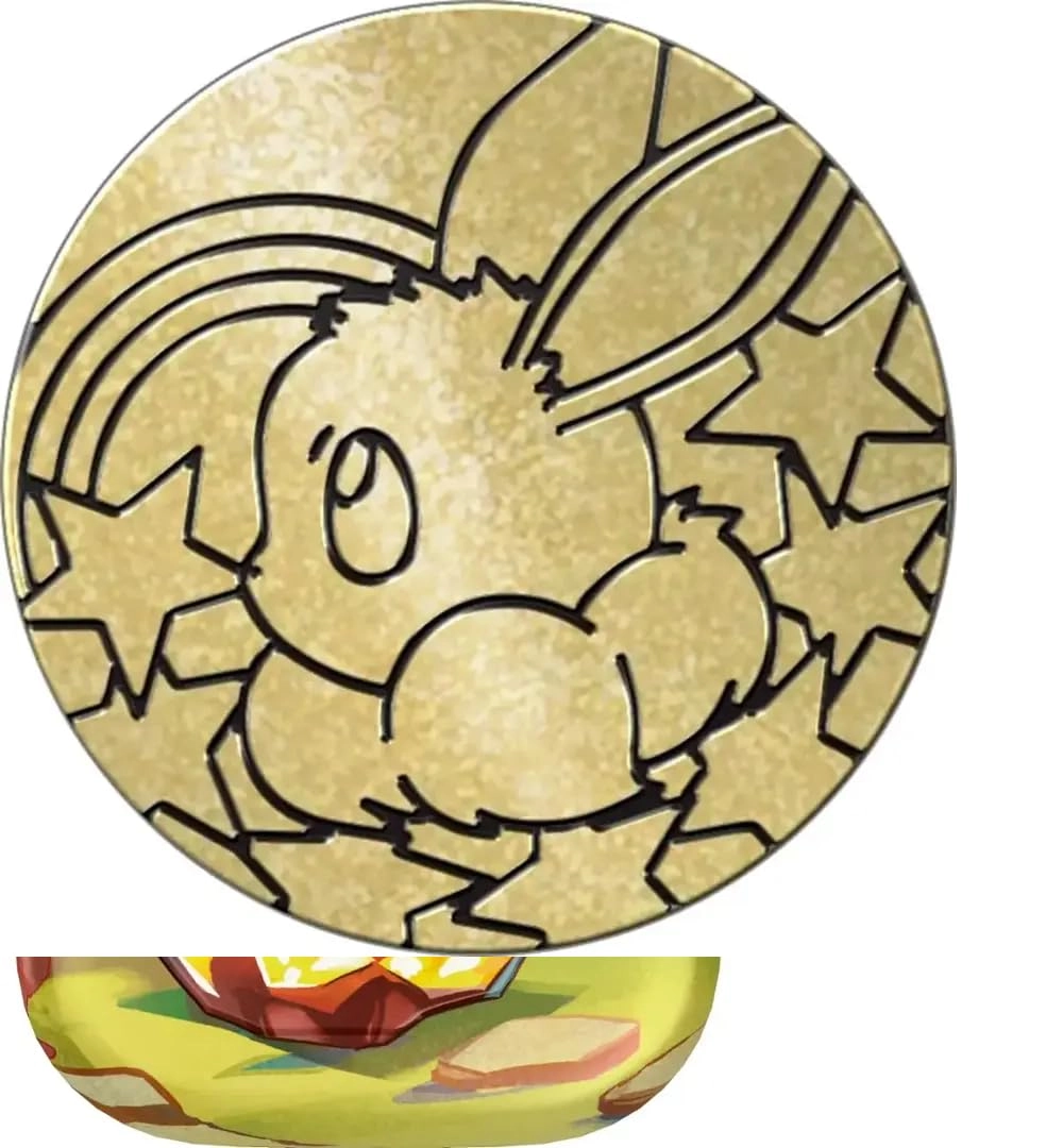 Scarlet & Violet-Prismatic Evolutions Mini Tin - Glaceon - 2 Booster Packs 1 Coin Bundle