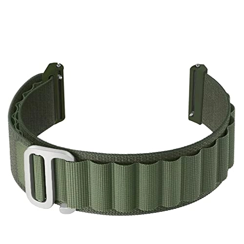 22mm Nylon Loop Watch Strap for Amazfit GTR 2