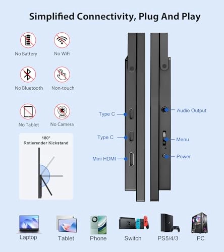 XS-DE-185-100hz - FHD 18.5 Inches