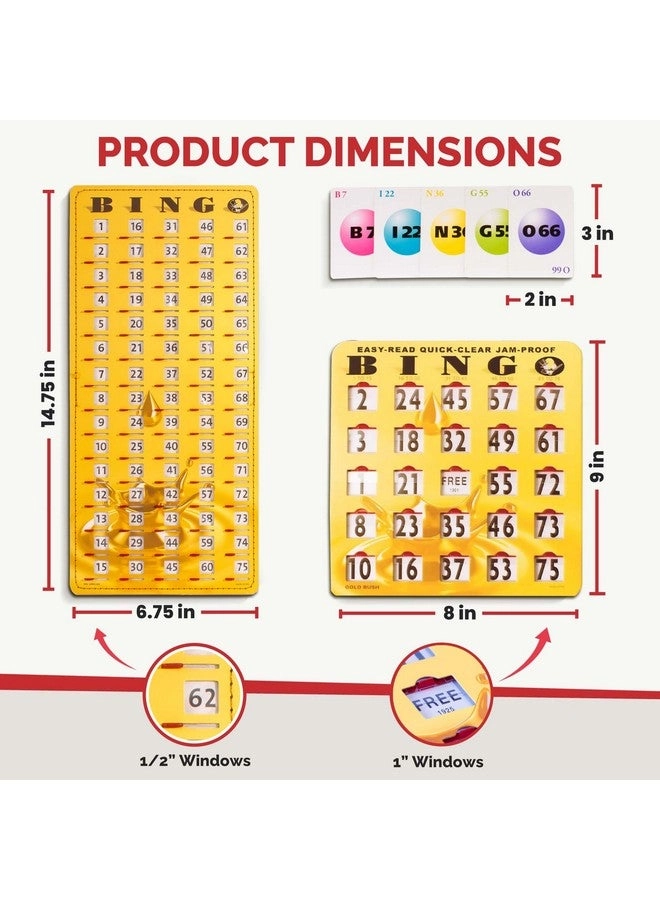 Bingo Cards - Jam-Proof Large Print 25 Pack