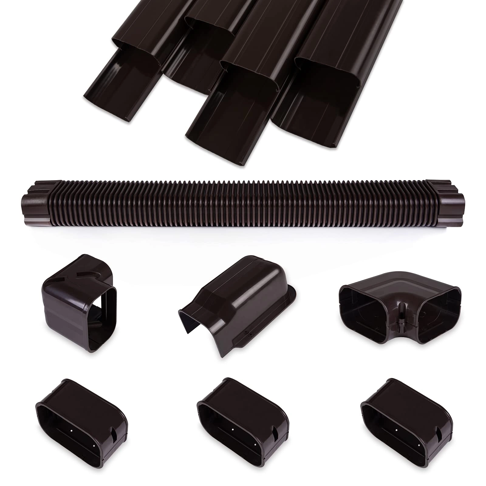 MOOITEK Line Set Cover Kit - American-Style House