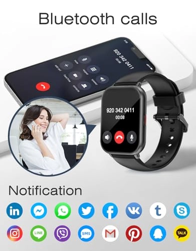 Smart Fitness Watch - 1.85"