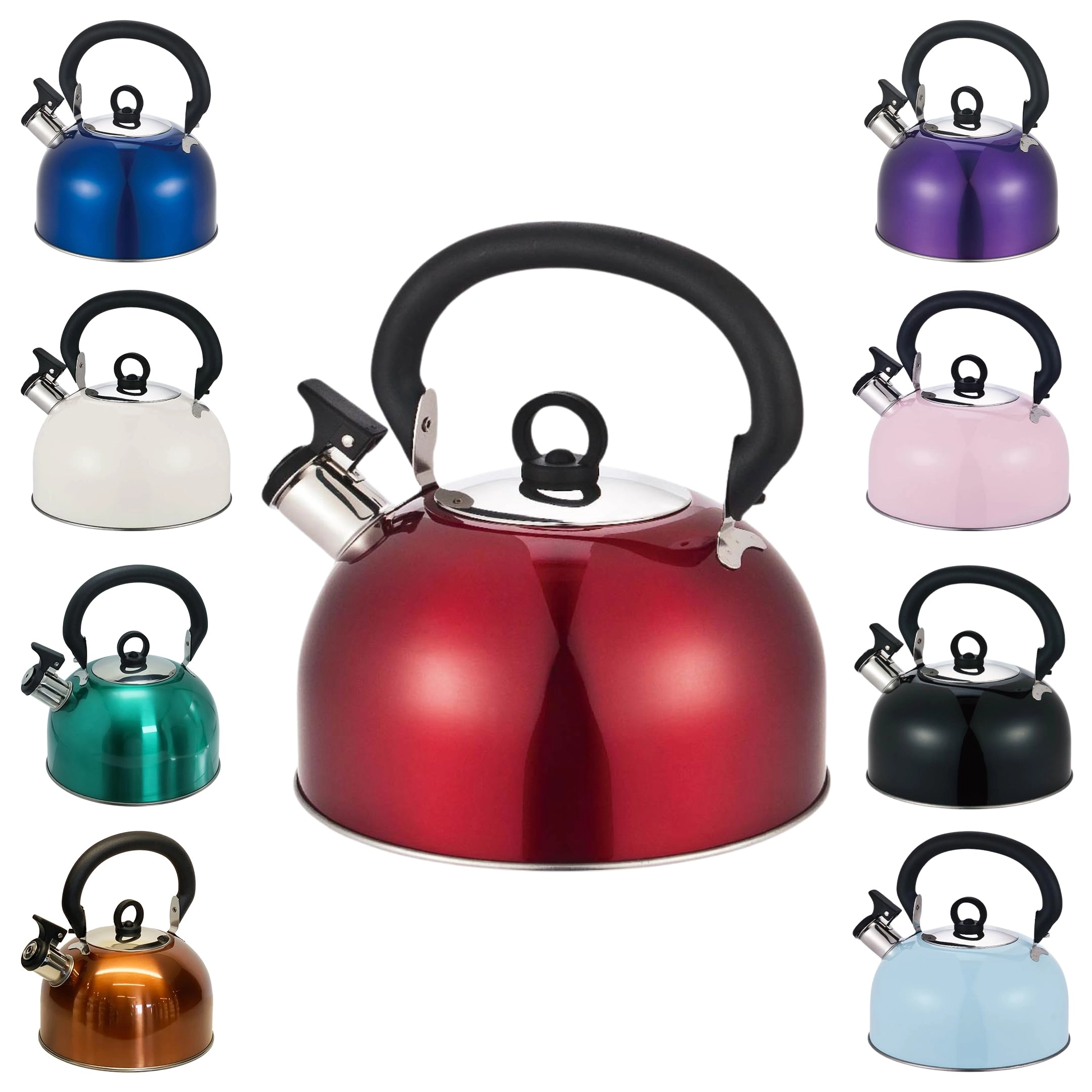 B & I International Whistling Kettle - 2.5 Litres