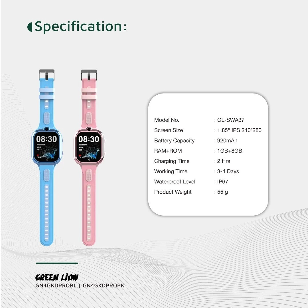 Kids Smart Watch - 1.85"