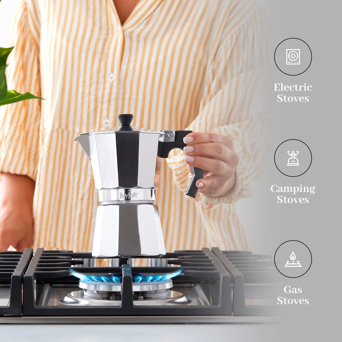 Italian Moka Pot - 6 Cup