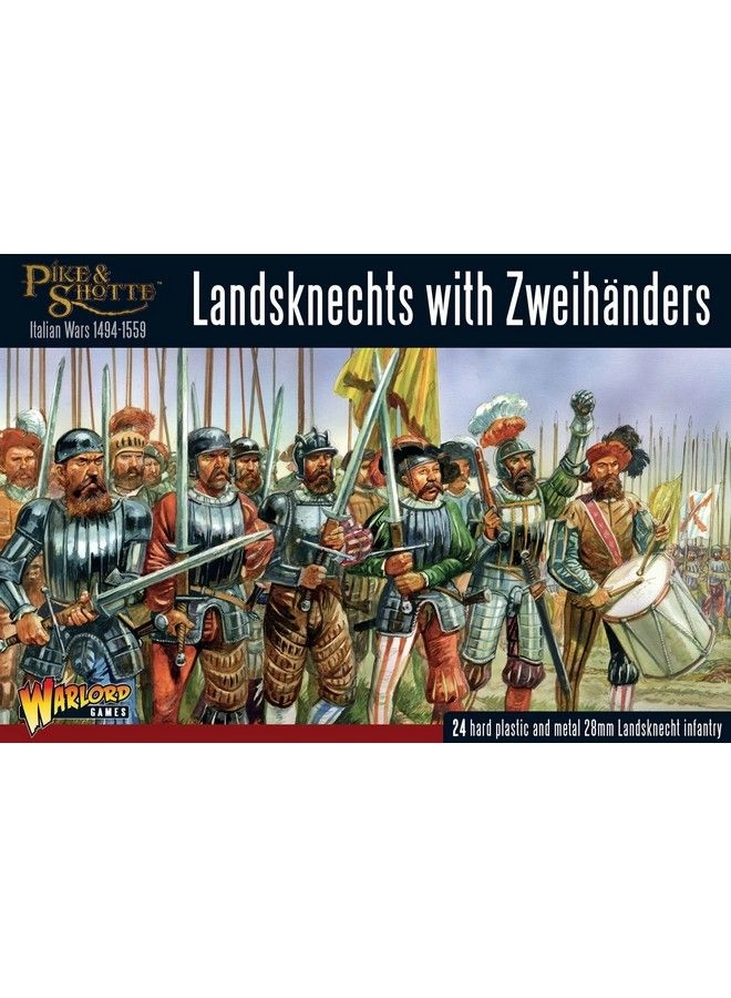 WARLORD GAMES Landsknechts With Zweihanders