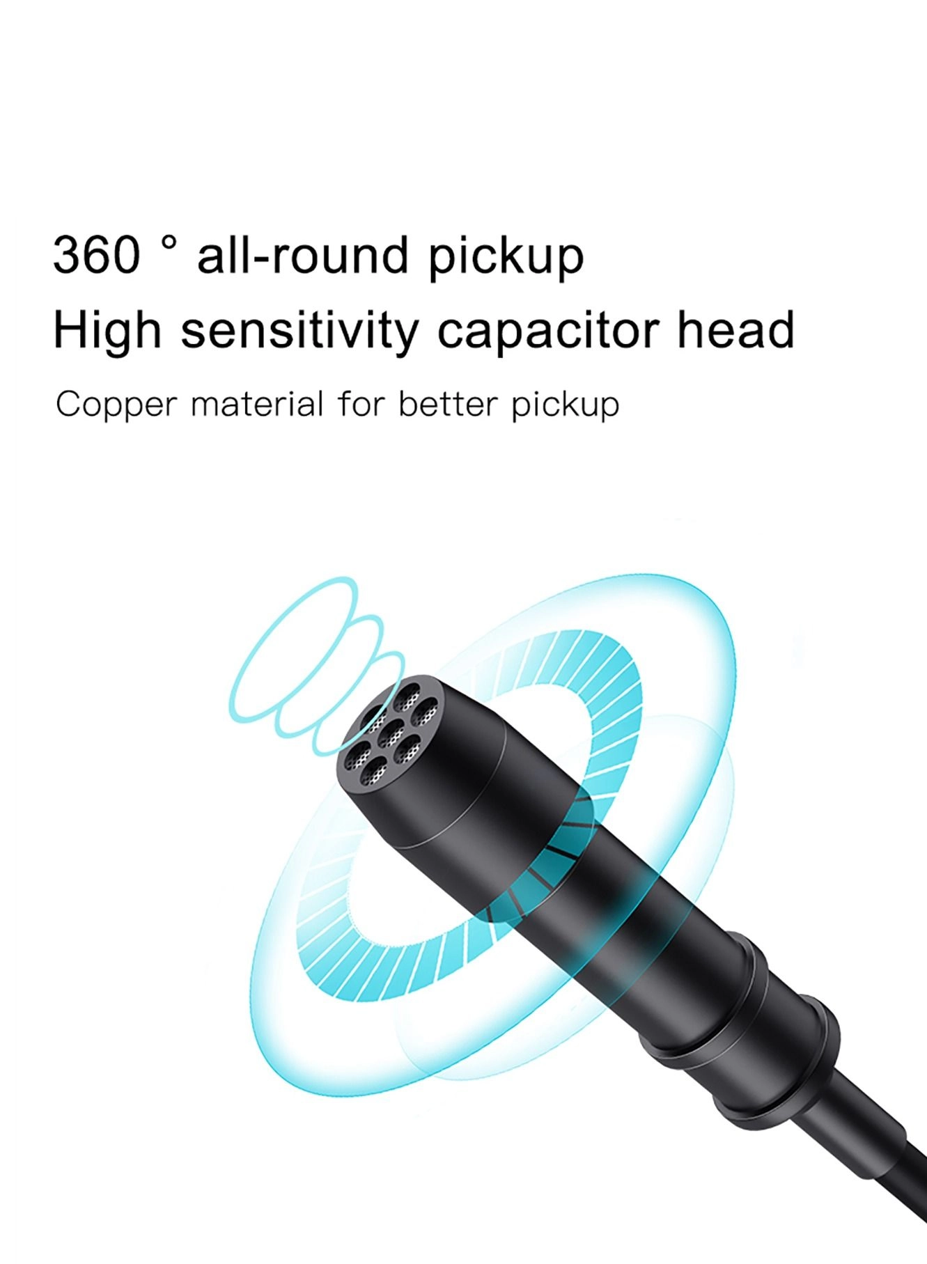 CP-KK1 3.5mm-Mini-Jack Microphone