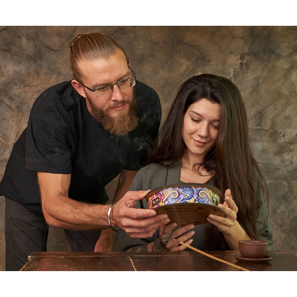 Mandala Inexhaustible Abundance Wooden Puzzle (4107390-Inexhaustible_Abundance_KS) - 350 pcs