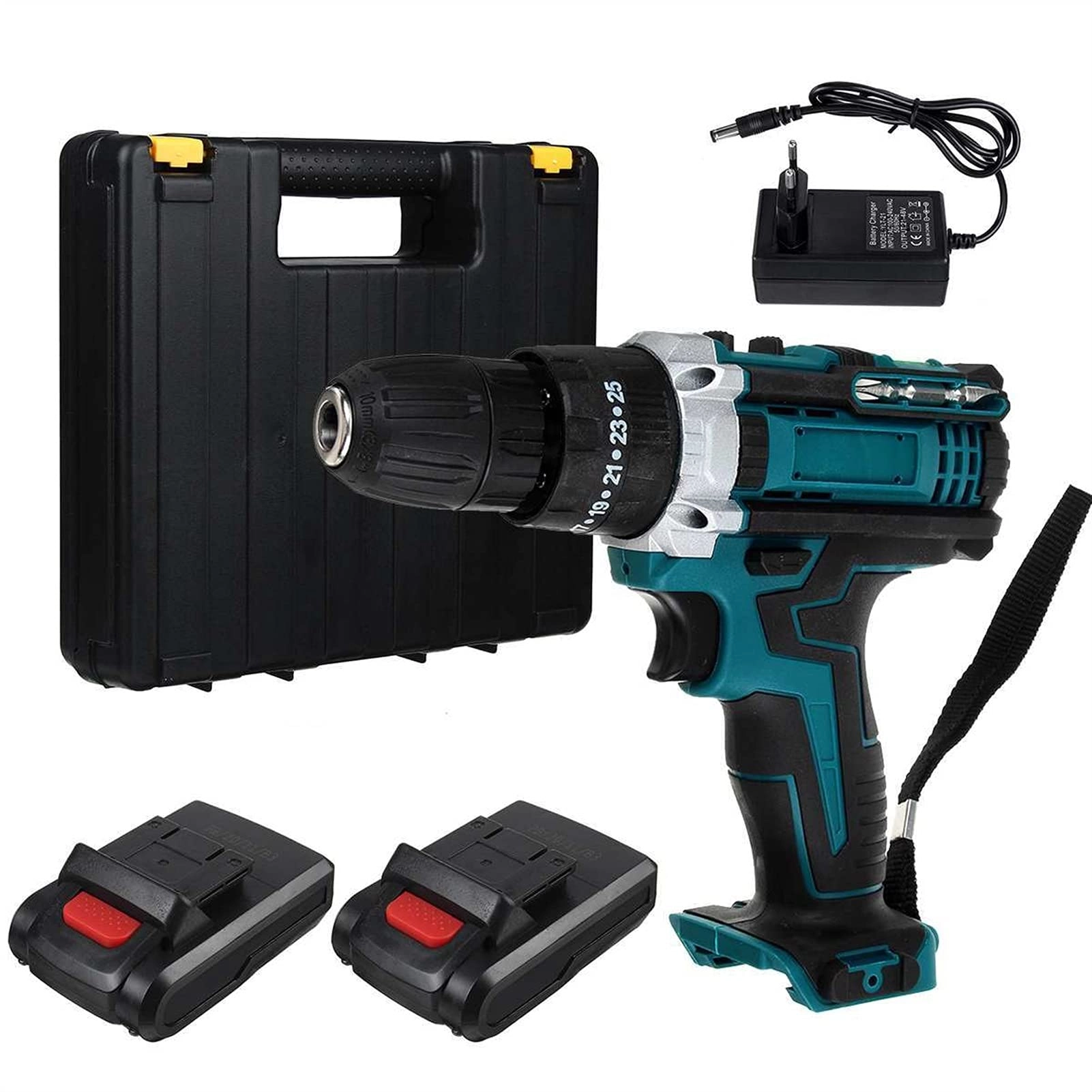 Cordless Brushless Electric Drill - 1500mA