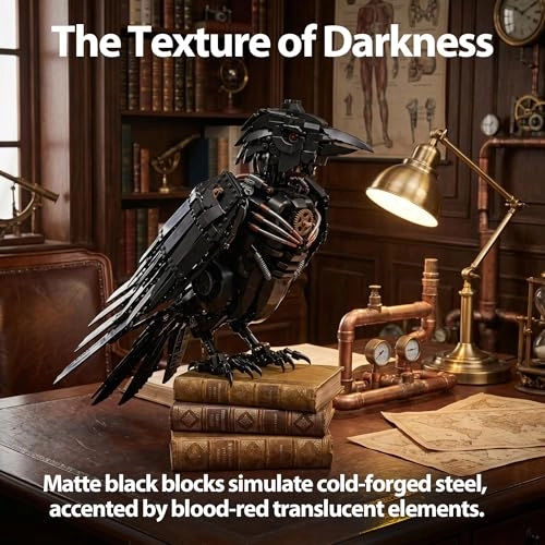 Mechanical Raven - 1018 pcs