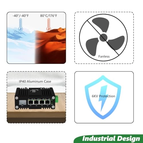 1 SFP+4 RJ45 - 12~48VDC 30W 4 IEEE802.3af/at 10/100/1000Mbps 120W