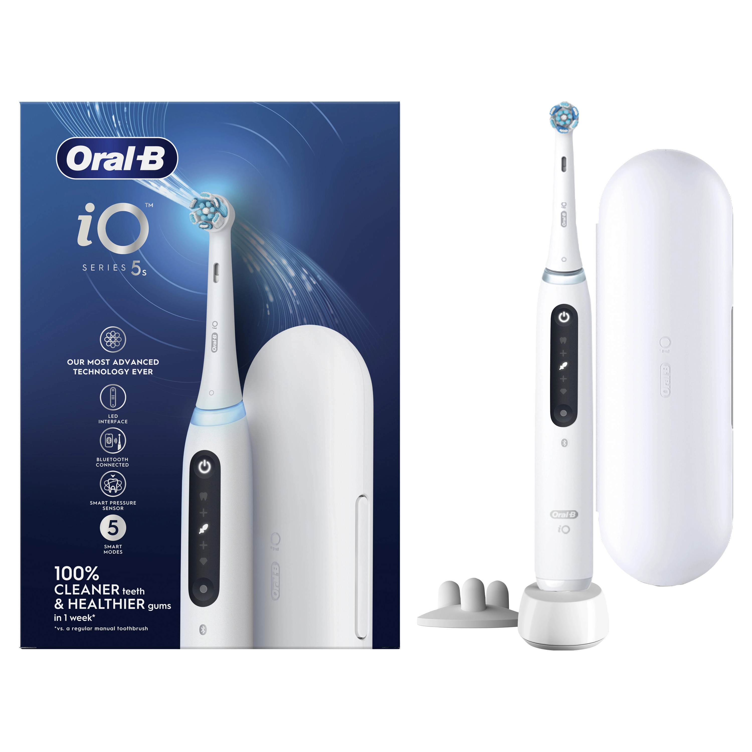 Electric toothbrush - Adult Battery Powered Multi-Colour