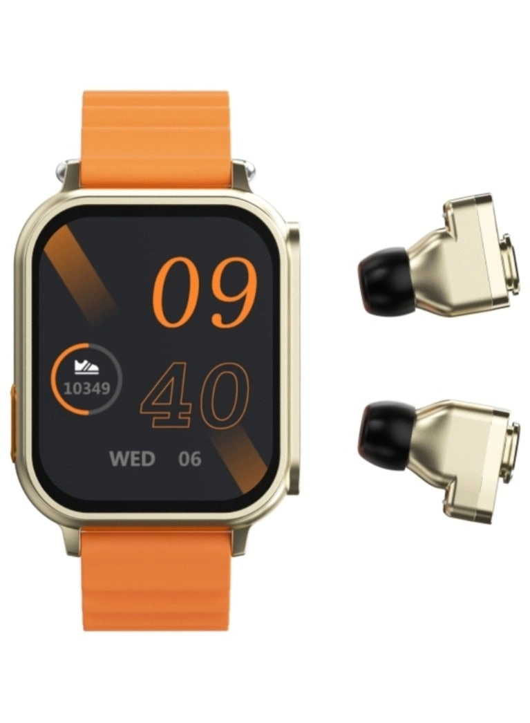 N22 - 1.96 inch Color Screen 2 in 1 Smart Watch And TWS Headphone