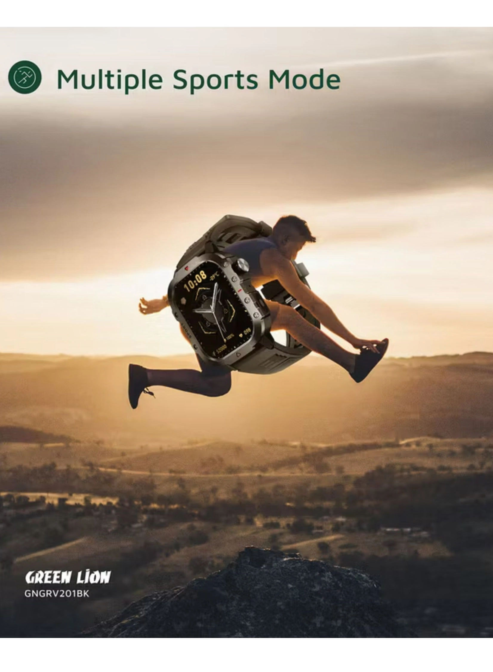 Gravix Smart Watch Zinc Alloy + ABS