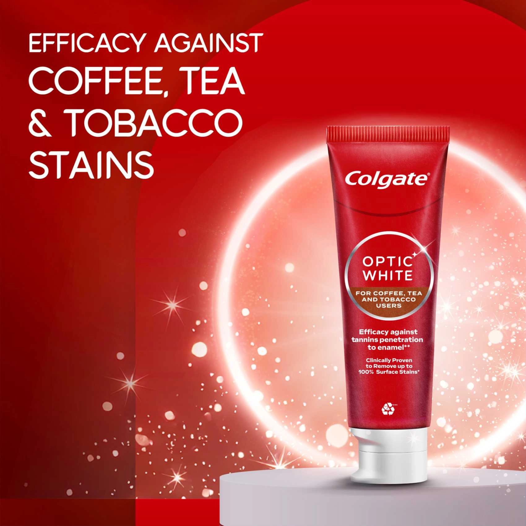 Optic White Coffee, Tea & Tobacco Users Toothpaste 75ml