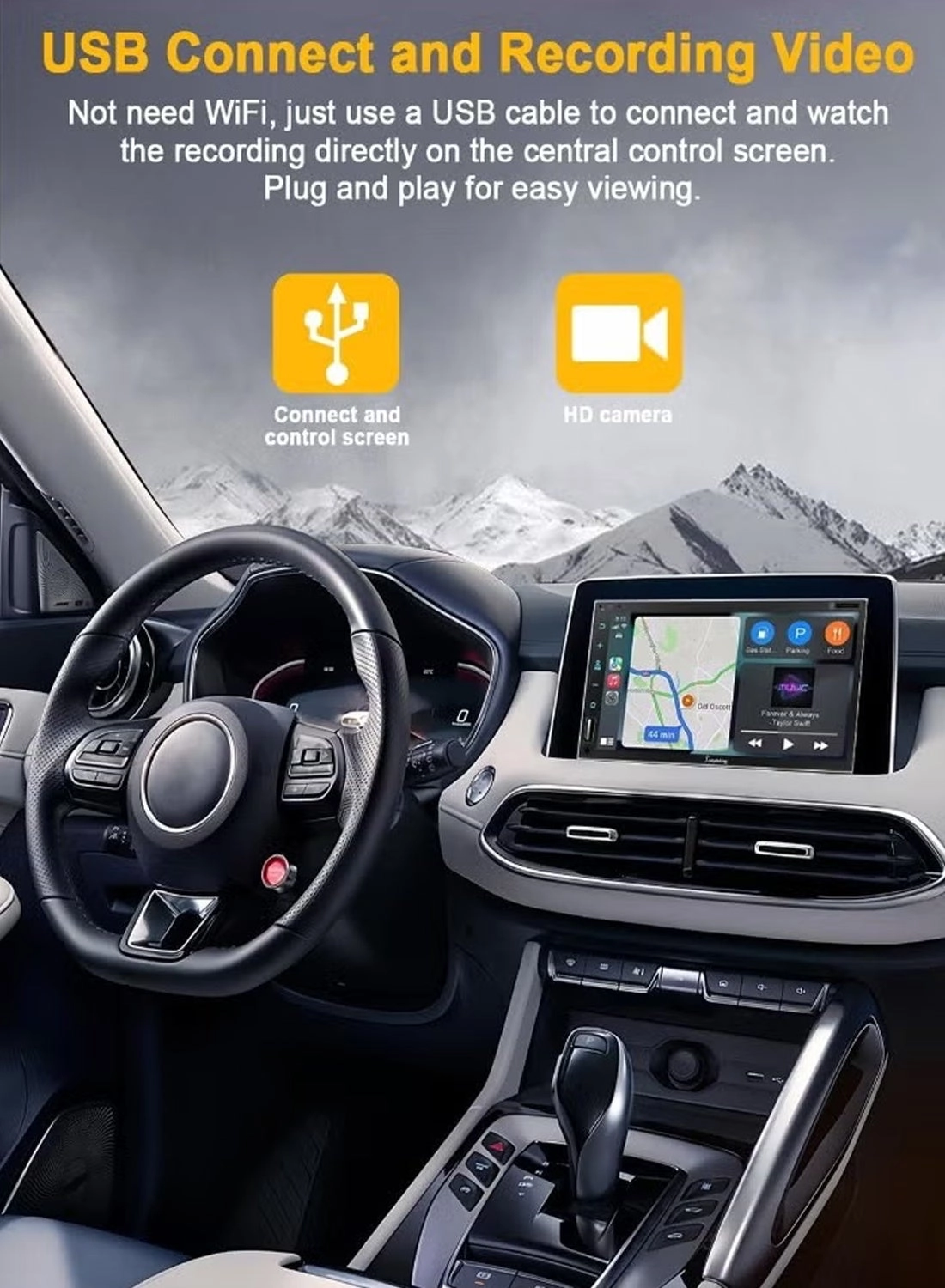 Dash Cam 1080 pixels