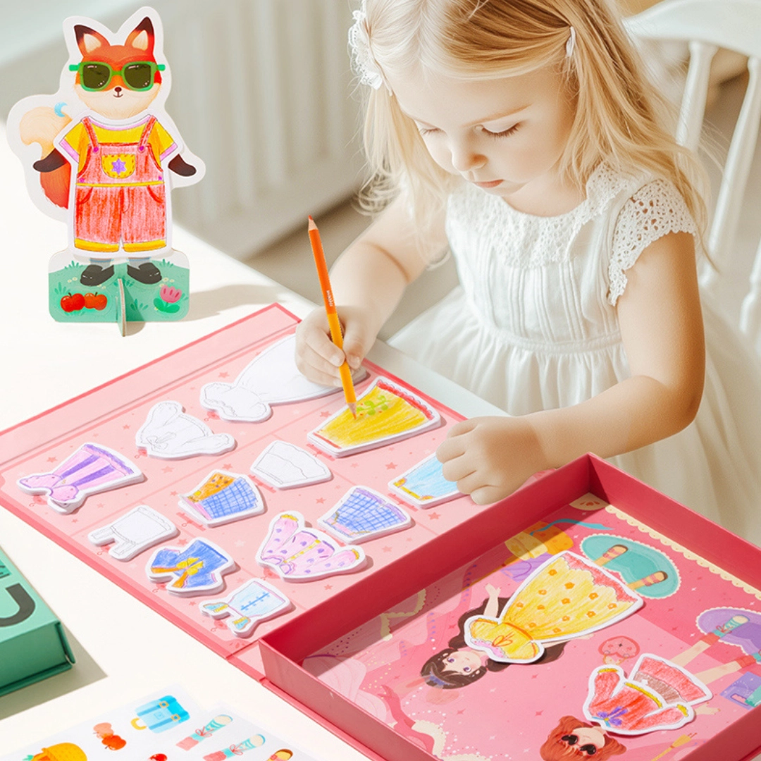 DIY Post-It Dress Up Kit - 3+ years 31 pcs