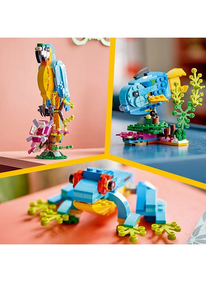 Creator 3 in 1 Exotic Parrot (31136) - Animal Figures Multi-color