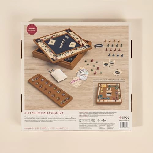 Monopoly + Sorry! + Mancala