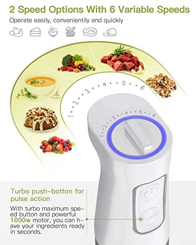 Immersion Hand Blender - 500W