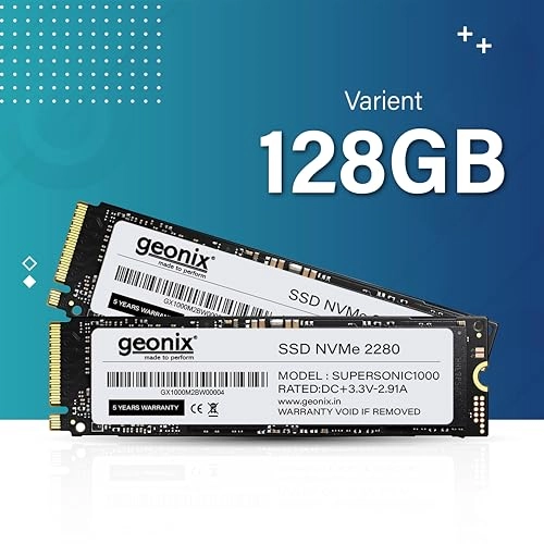 NVMe SSD - 128GB M.2