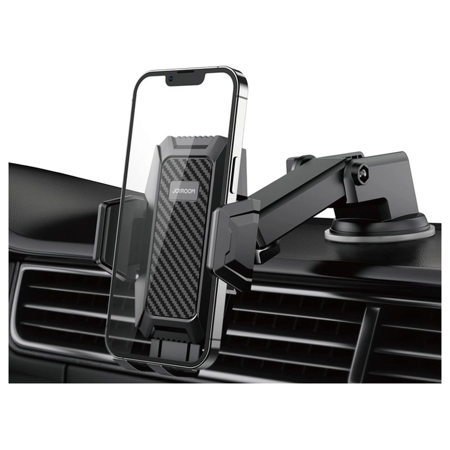 Car Dashboard Phone Holder - 360-degree Rotation 4.7-6.7 Inch