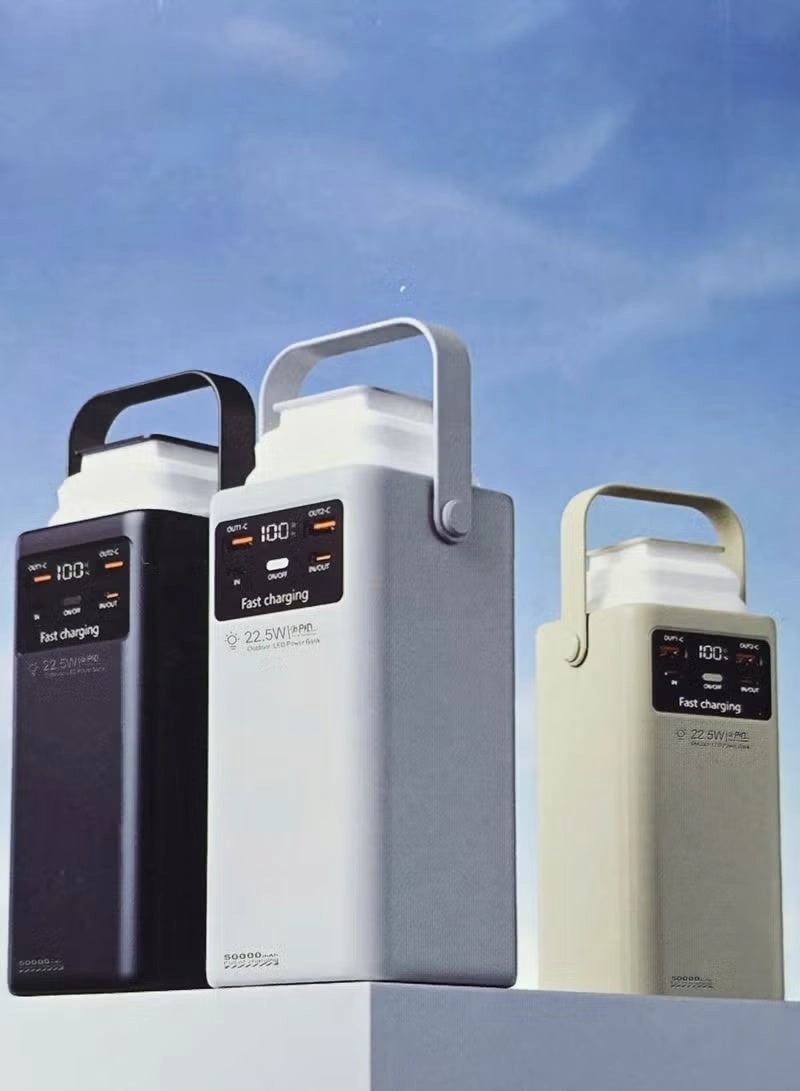 N-37 - 50000mAh 22.5 W Fast Charging 2 USB ports 2 Type-C ports