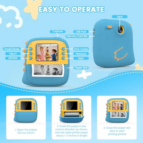 K5 - Instant Print 1080P 32GB